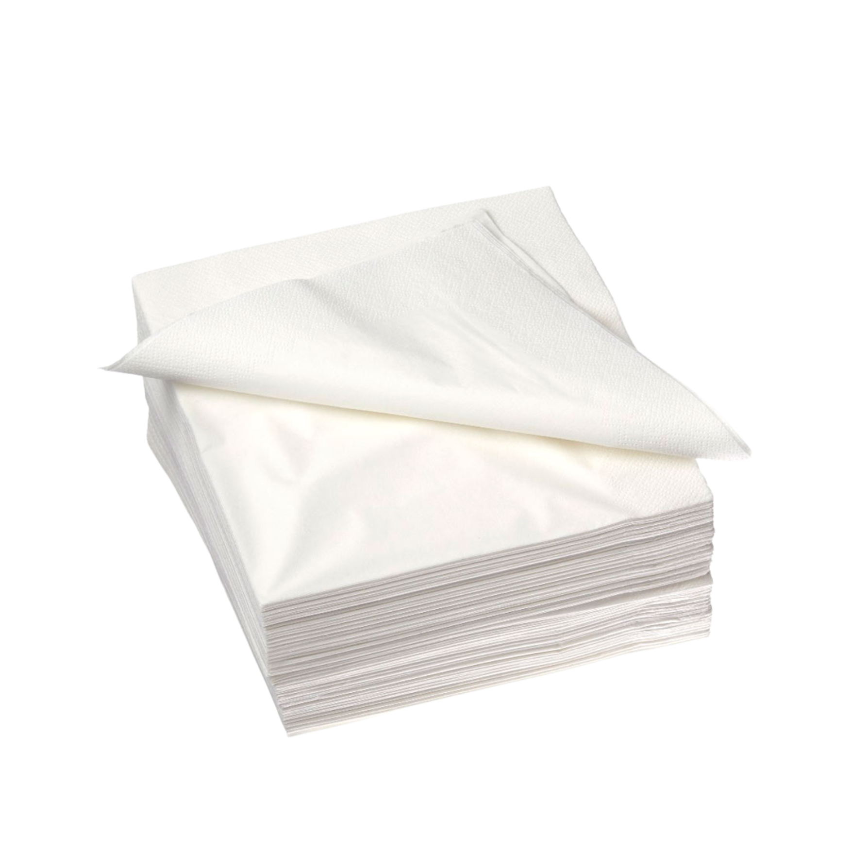 Serviette ouate BLANC